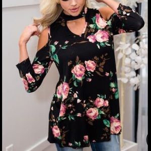 In the Name of Love Floral Top